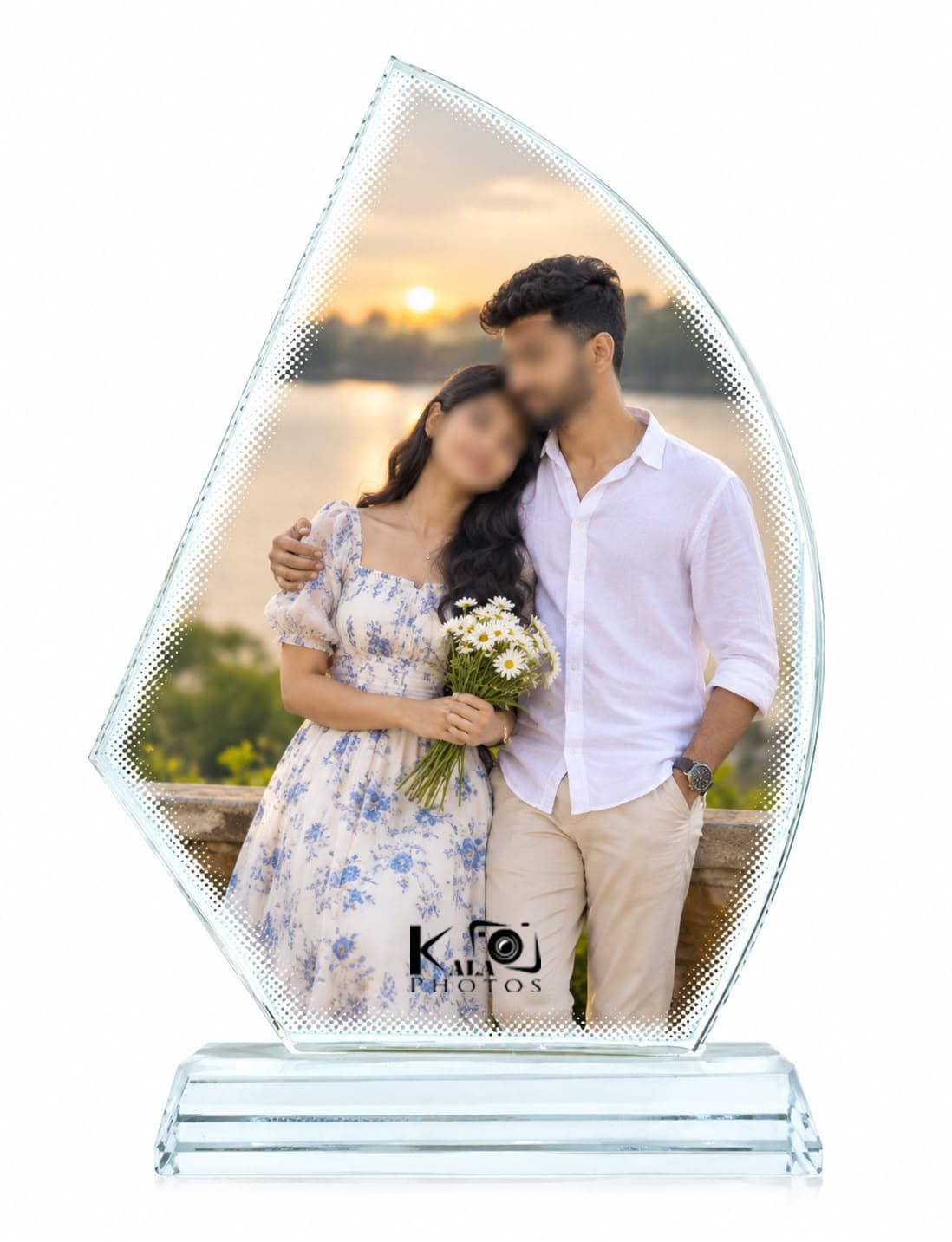 Crystal Glass Trophy BXP 30 – Kala Photos, Sri Lanka